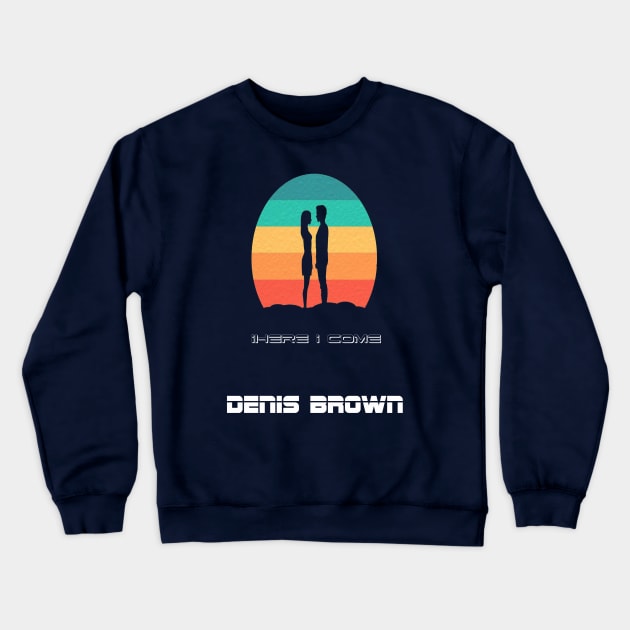 Denis Brown Crewneck Sweatshirt by The Graphic Tape